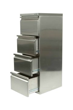 Stainless Steel Filing Cupboard