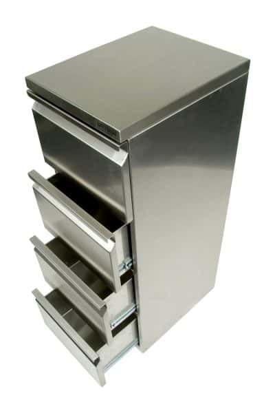 Stainless Steel Filing Cupboard