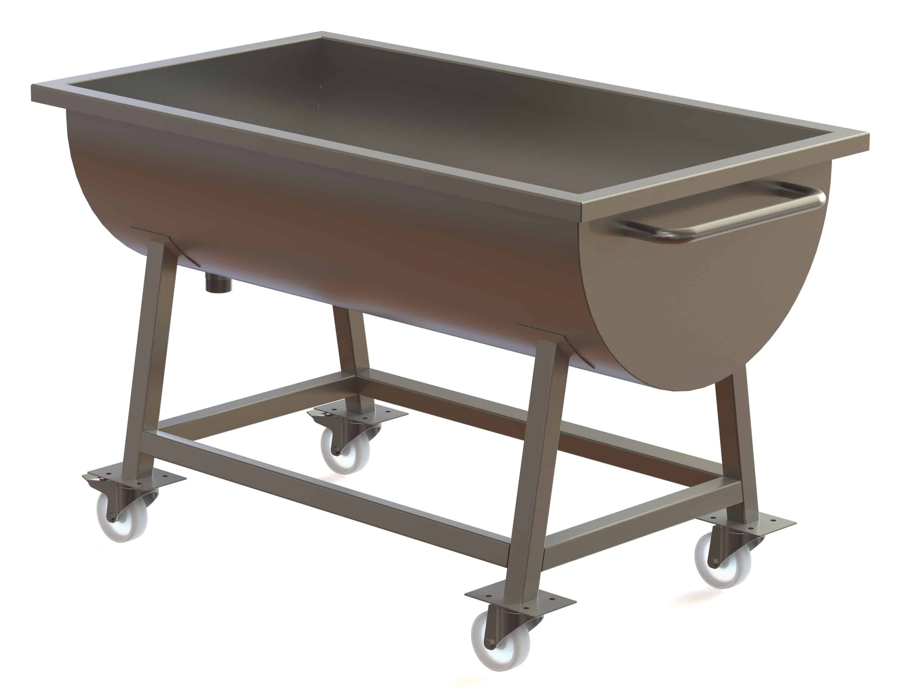 Half Moon Trough Stainless Steel Products Unitech Engineering