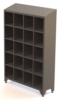 Stainless Steel Shoe Storage Units