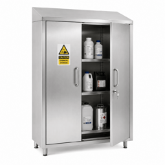 stainless steel chemical cupboard
