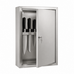 stainless steel knife cupboard