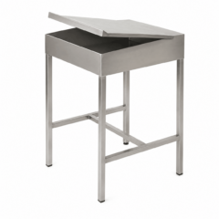 stainless steel desk