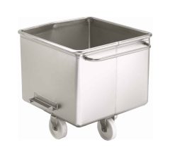 stainless steel tote bins