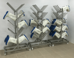 Aluminium Welly Rack