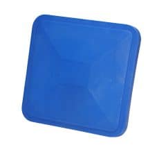 blue plastic lid for tote bin