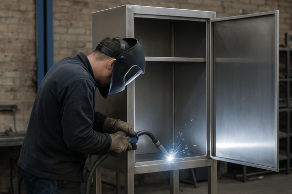 Stainless Steel Cupboard Fabrication