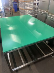 Stainless Steel Fish Preparation Table