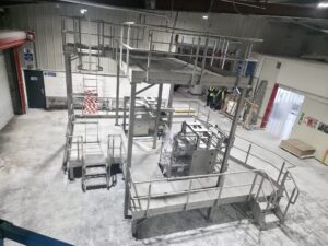 Stainless Steel Platform for Chemical Facility