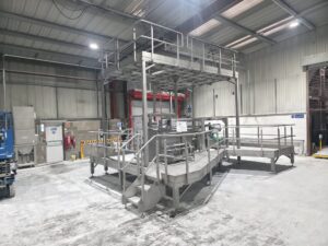 Stainless Steel Platform for Chemical Facility