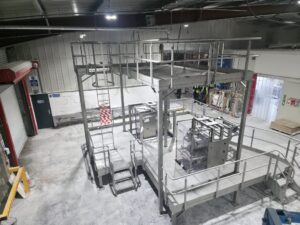 Stainless Steel Platform for Chemical Facility